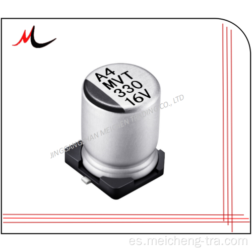 Condensador electrónico de aluminio SMD 10UF 25V 4 * 5.4